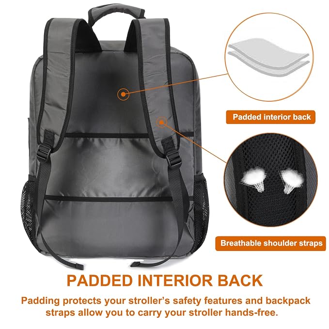 Mactso Stroller Travel Bag Compatible - Image 3
