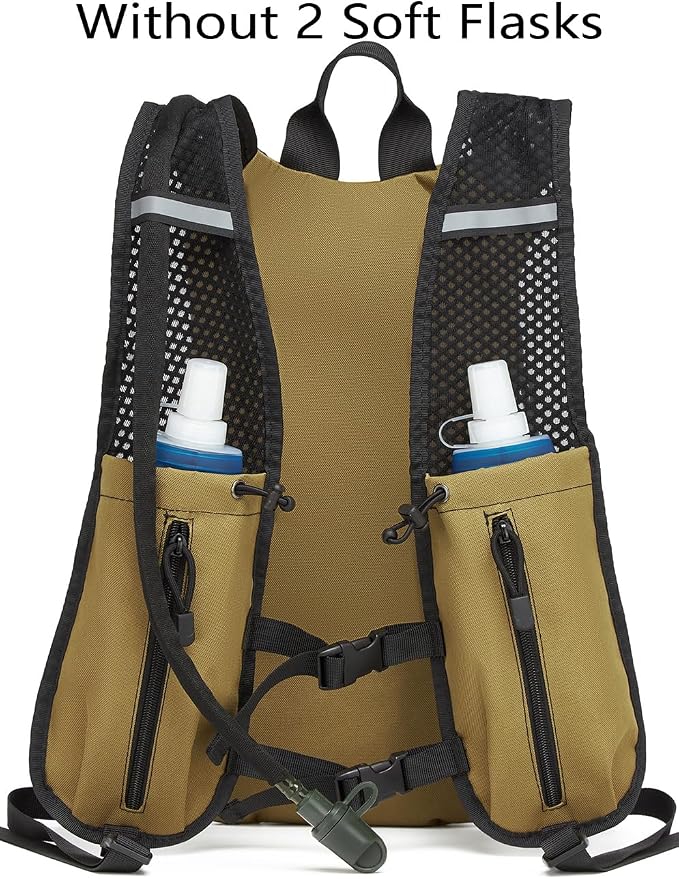 ATBP Running Hydration Vest Pack Thermal Insulation 3L TPU Water Bladder - Image 2