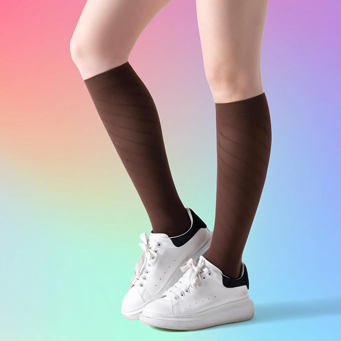 4 Pairs Light Compression Socks - Image 7