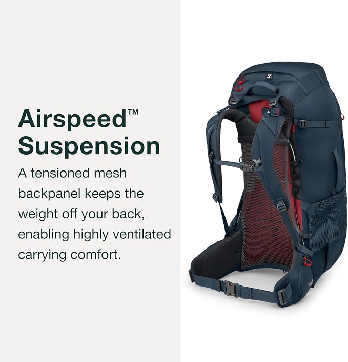Osprey Farpoint Trek 55L Men's Travel Backpack - Image 5