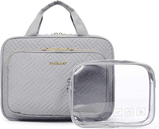 BAGSMART Toiletry Bag Hanging Travel Makeup Organizer by BAGSMART