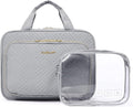 BAGSMART Toiletry Bag Hanging Travel Makeup Organizer by BAGSMART