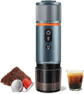 CONQUECO Portable Espresso Coffee Machine: 12V Electric Small Travel Expresso by CONQUECO
