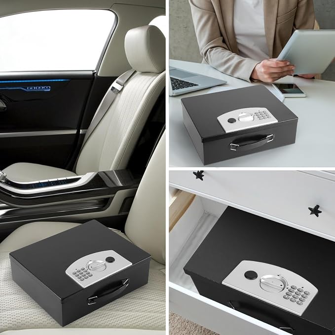 Dalmbox Portable Metal Safe Box - Image 8