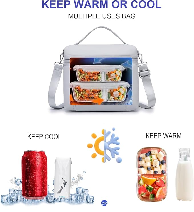 NOL Natural Organic Lifestyle Insulated Lunch Bags - Image 3