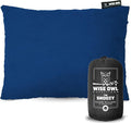 Wise Owl Outfitters Camping Pillow – Memory Foam Travel Pillow by WiseOwlOutfitters