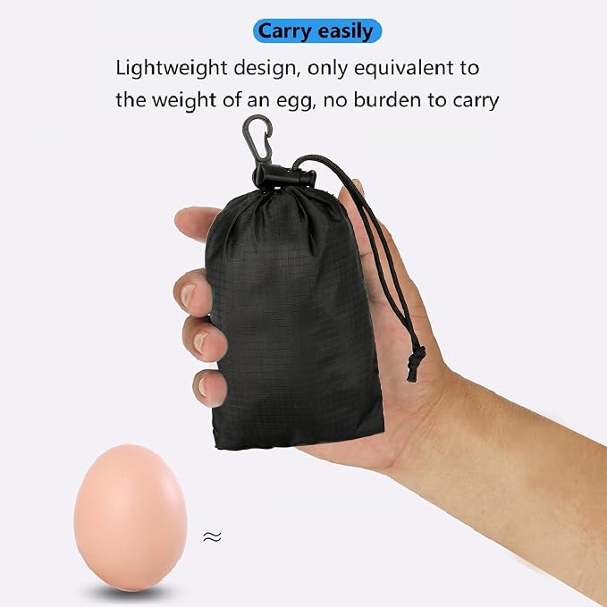 16L Hiking Daypack Lightweight Foldable Travel Backpack Water Repellent Camping - Image 6