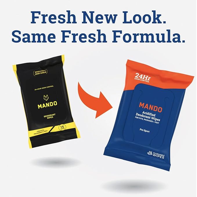 Mando Deodorant Wipes - Image 7