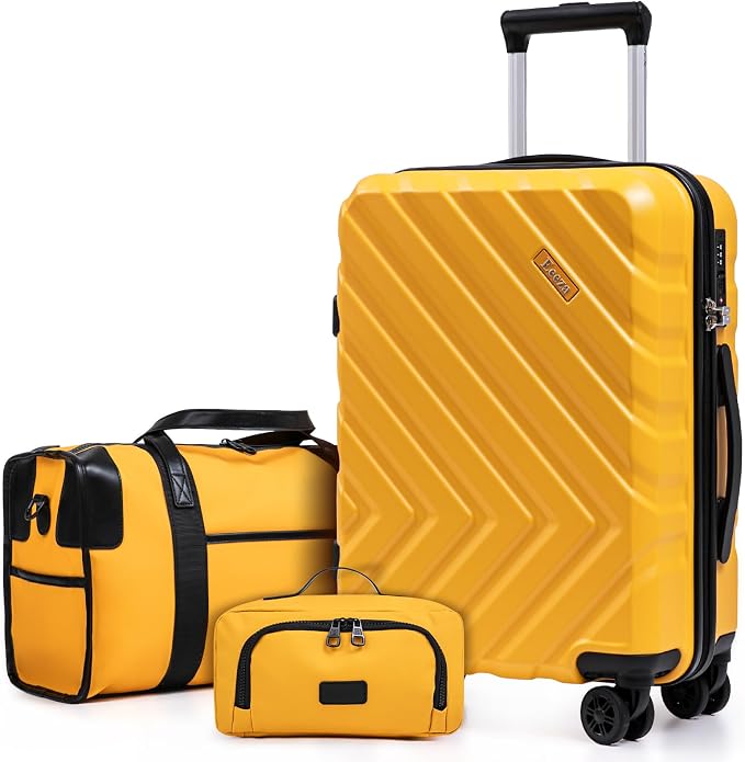 Luggage Sets 3 Piece, Suitcases by Eeeza