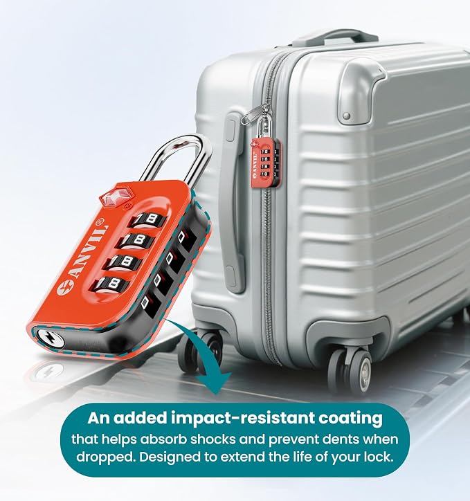 ANVIL TSA Approved Luggage Lock - Image 8