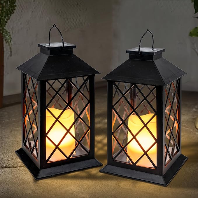 Homemory Solar Lanterns Outdoor Waterproof Hanging - Image 8