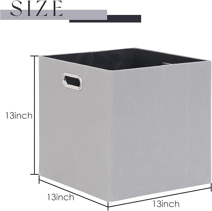 Cube Storage Bins 13×13 Polyester Foldable Box - Image 3