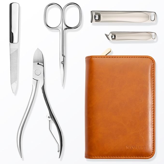 FAMILIFE Professional Manicure Set, Manicure Kit, Nail Clippers Set, Stainless - Image 6