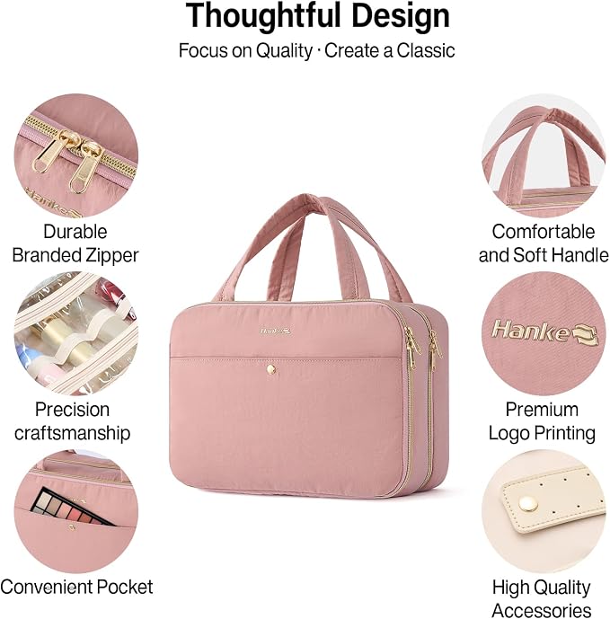 Hanke Hanging Travel Toiletry Bag - Image 5
