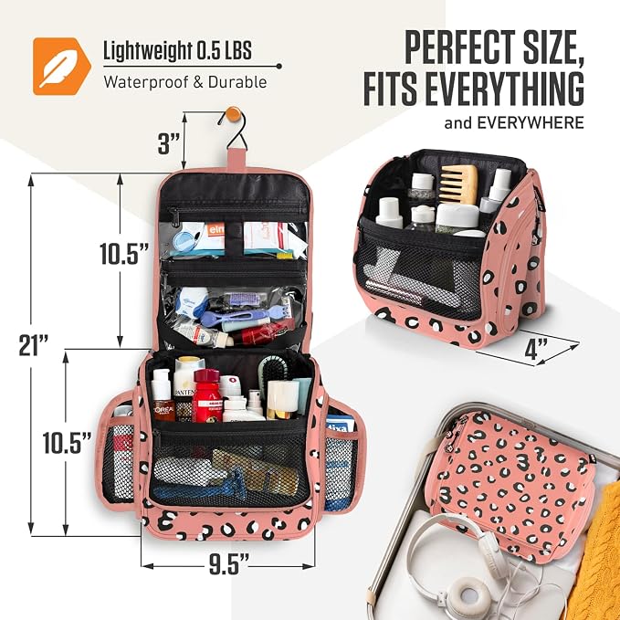 VENTURE 4TH Hanging Travel Toiletry Bag - Image 2