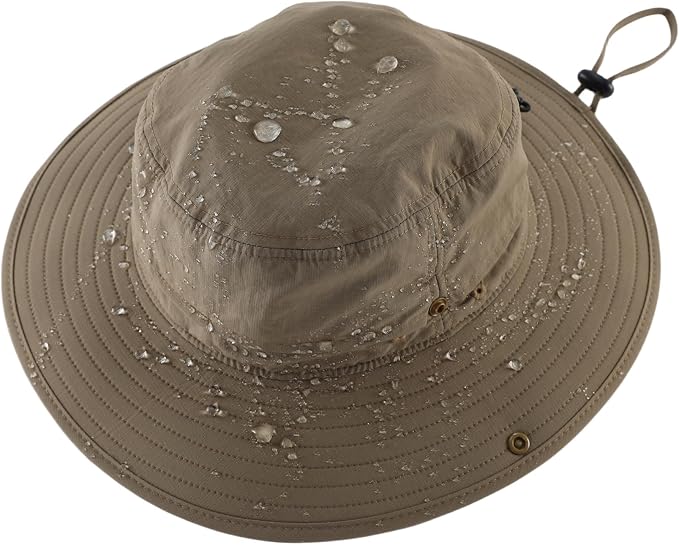 Connectyle Sun Hat for Men Women Outdoor UV Protection Safari Hat for Fishing - Image 3