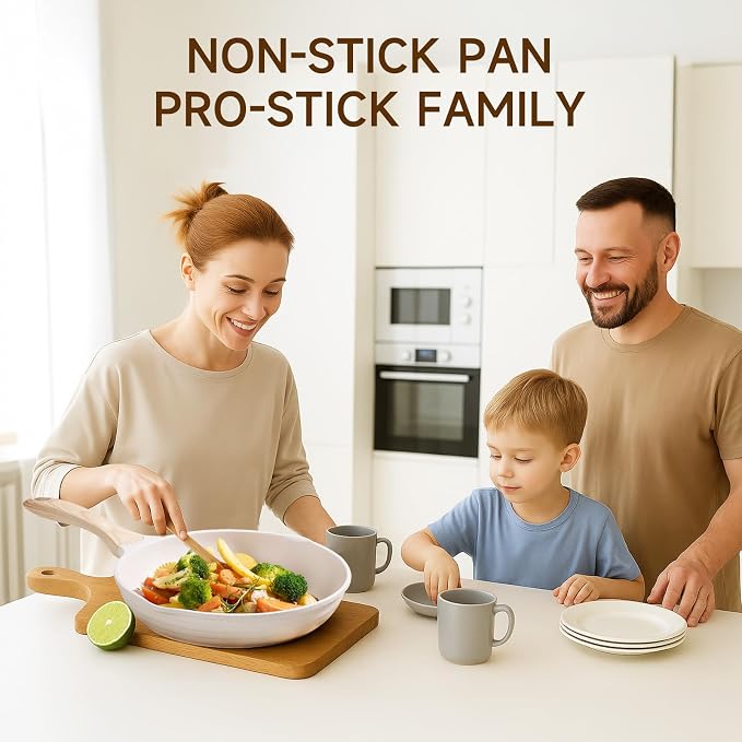 JEETEE 23pcs Pots and Pans Set Non Stick, w/Frying Pans, Sauté & Griddle & - Image 5