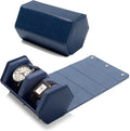 Oirlv Luxury Hexagonal Leather Watch Travel Case Watch Organizer Case by Oirlv