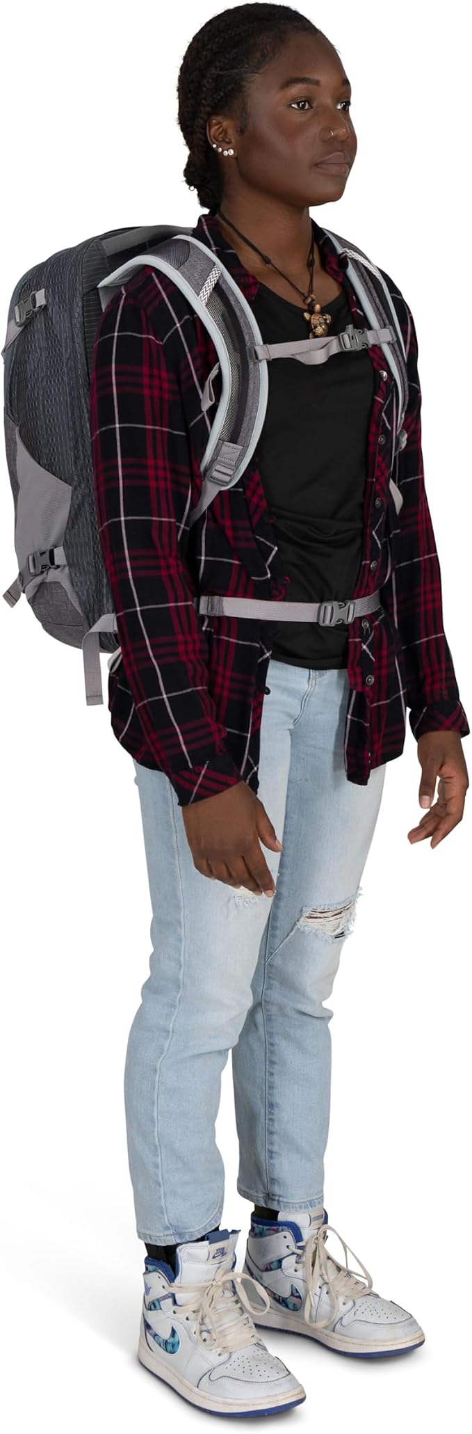 Osprey Nebula Commuter Backpack, Alpaca Tan/Latte Brown Heather - Image 10