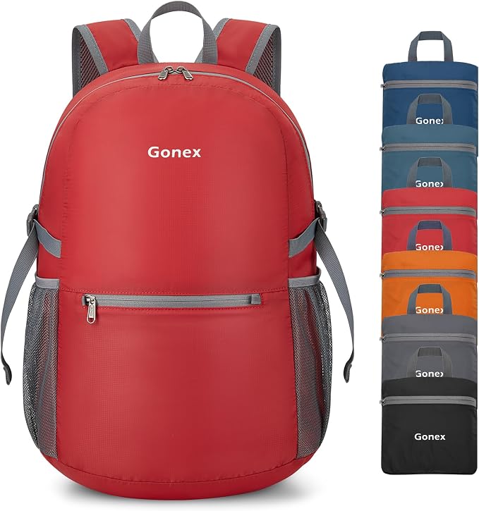 Gonex 30L Ultra Lightweight Packable Backpack, Handy Foldable Daypack by Gonex
