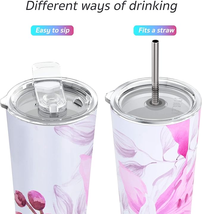 THILY Tumbler Stainless Steel Coffee Cup 26 oz Triple-Insulated Travel Mug - Image 2