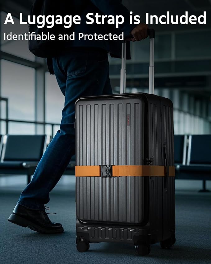 Checked Luggage, Large Suitcase 29 Inch Trunk Luggage - Image 7