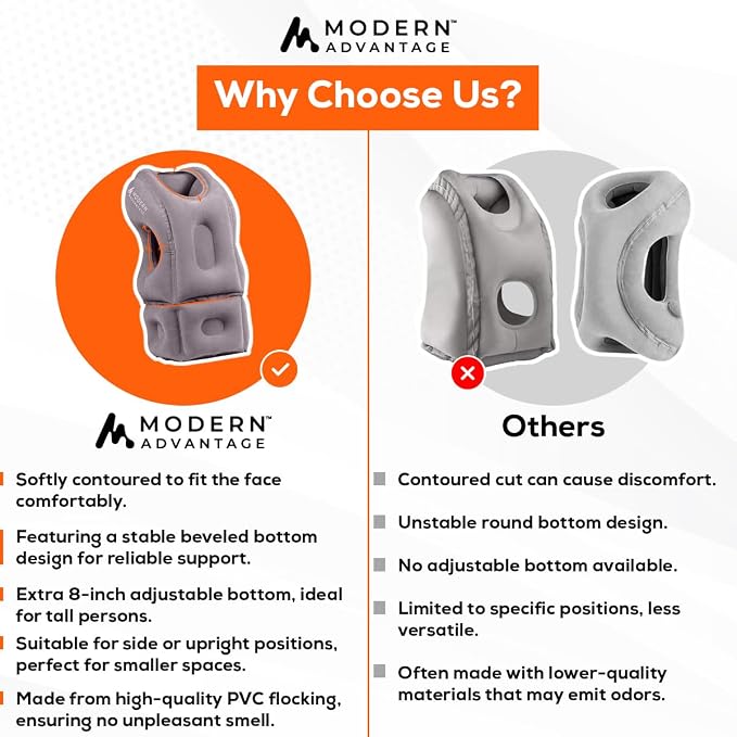 Modern Advantage Inflatable Travel Pillow - Image 6