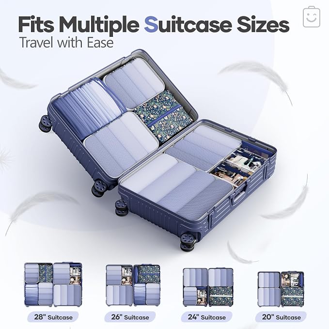 Veken 9/11 Set Compression Packing Cubes - Image 8