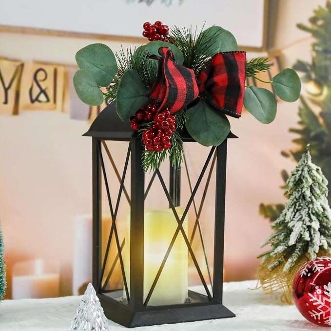 Christmas Outdoor Decor Lanterns 2 Pack, Front Porch, Gift - Image 7