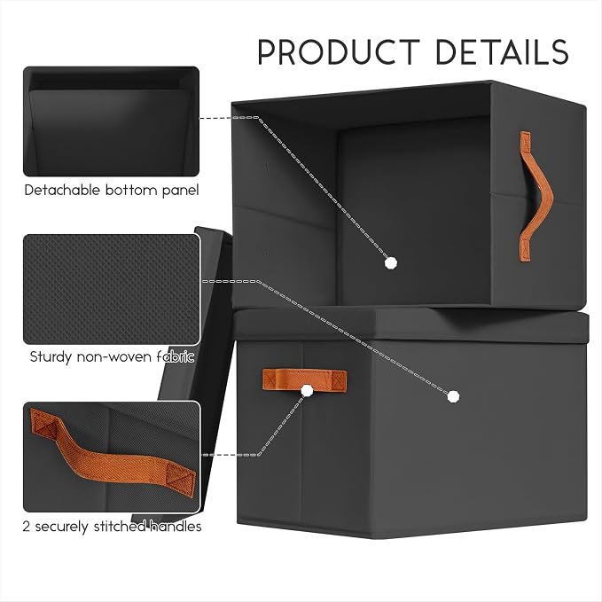 Storage Bins with Lids - Image 4