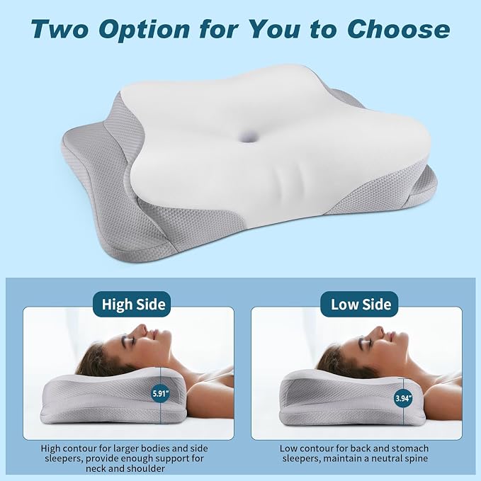 Cervical Neck Pillow for Pain Relief - Image 3