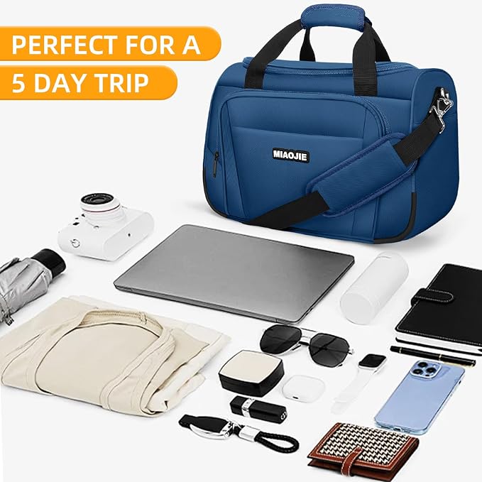 Underseat Carry On Luggage Lightweight Travel Tote Weekender Bag Overnight - Image 5