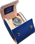 Genuine Napa Leather Watch Roll Travel Case by CaliberWatch