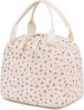 Bluboon Lunch Bag for Women Men Cute Corduroy Lunch Tote Bags Reusable by BLUBOON