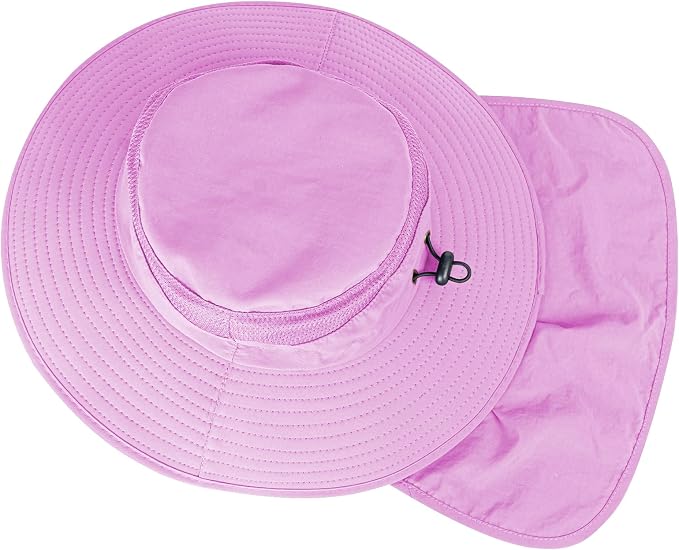 Sun Hats for Men Women Fishing Hat UPF 50+ Breathable Wide Brim Bucket Hats - Image 4