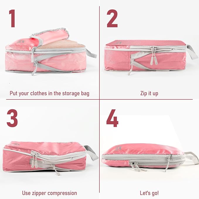 4-Piece Packing Cube Set - Image 2
