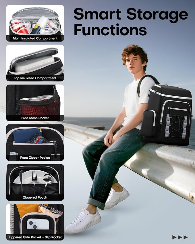 HOTOR Backpack Cooler Bag - Image 3