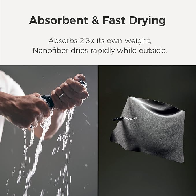 Ultralight Quick Dry Towel, 2 Pack Microfiber Towels - Image 5
