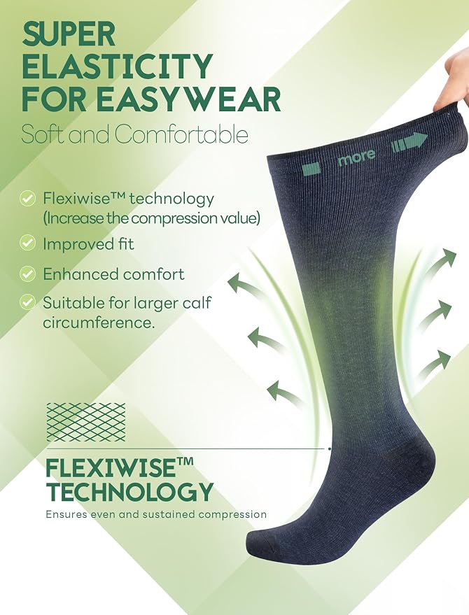 Bamboo Viscose Compression Socks - Image 3