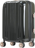 LEGEND WALKER Hardside Expandable Zipper Luggage, 5122-55-BK by LEGENDWALKER