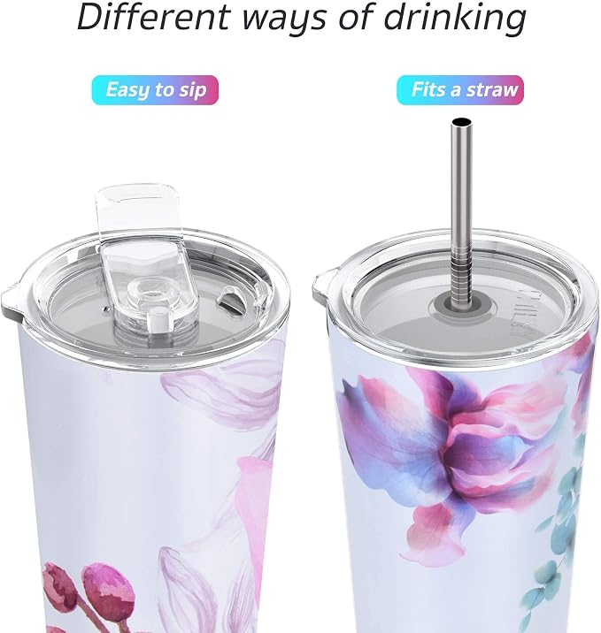THILY Stainless Steel Vacuum Insulated Tumbler 26 oz Triple-Insulated Travel Mug - Image 2