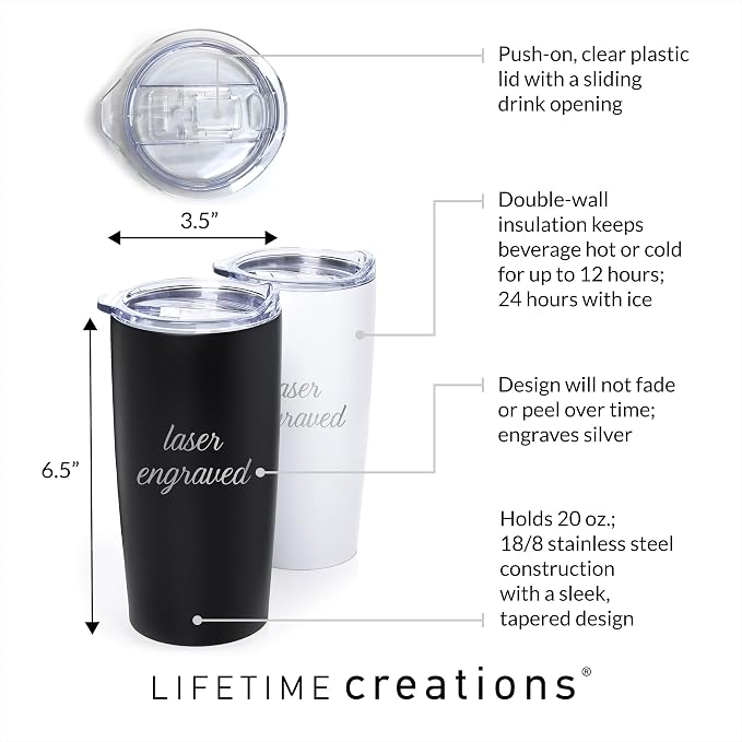 Lifetime Creations Custom Lacrosse Coach Tumbler - Image 7