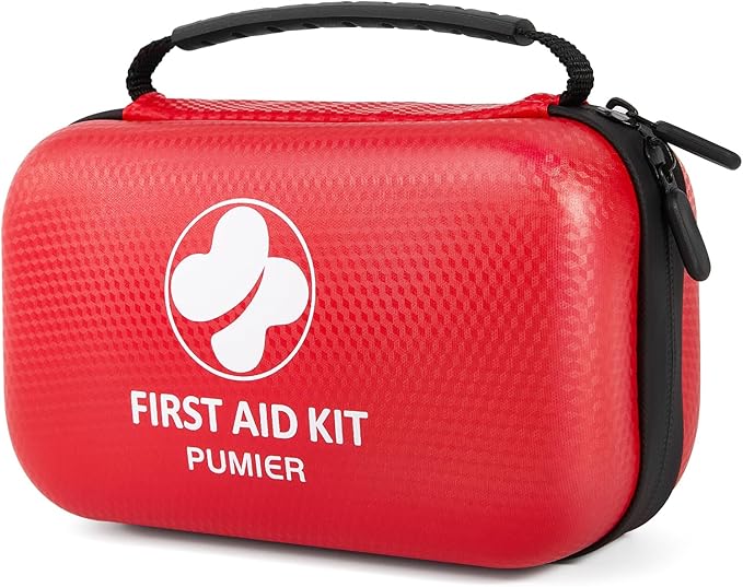 First Aid Kit for Car Home Travel Camping, Public Emergency Must Have Survival by Pumier