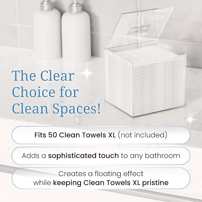 CLEAN SKIN CLUB Clear Acrylic Box - Image 2