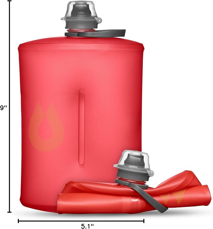 HydraPak Stow - Collapsible Backpacking Water Bottle - BPA Free, Ultra Light - Image 7