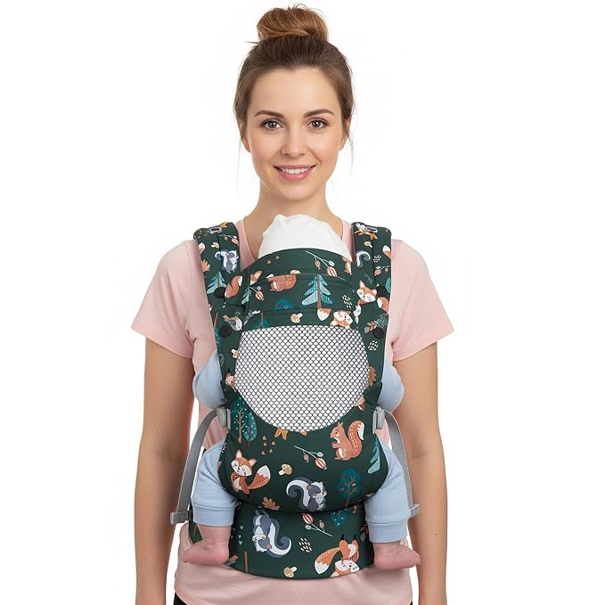 Newborn Baby Front Carrier Backpack, Toddler Baby Body Carrier, 7-66 Lbs by YooxArmor