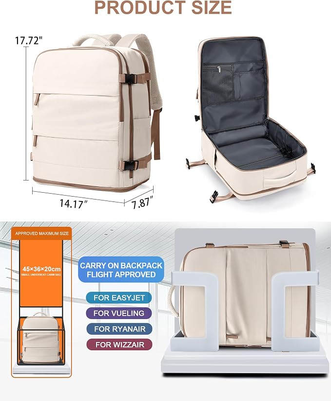 coowoz Travel Backpack Carry On - Image 5