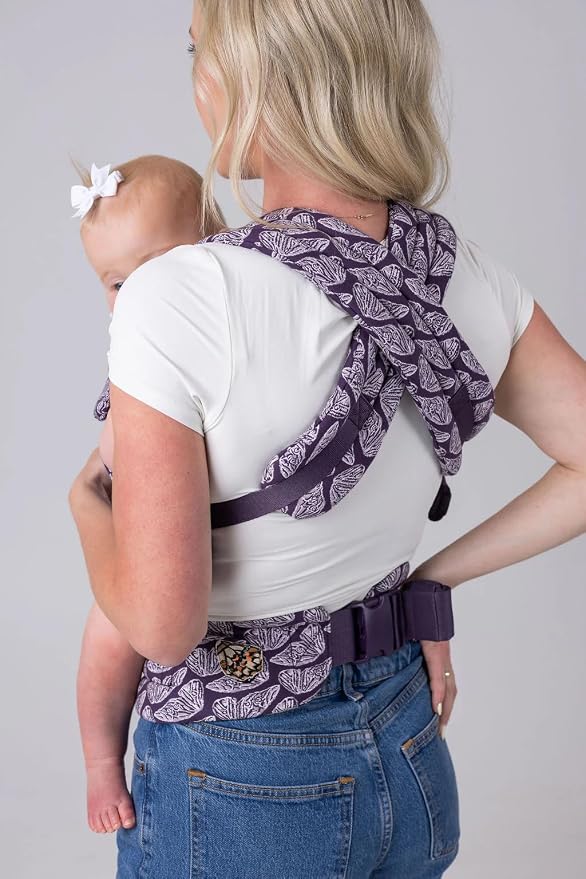 Mabē Monarch Ergonomic Baby Carrier – Premium Cotton Soft Structured Newborn to - Image 6