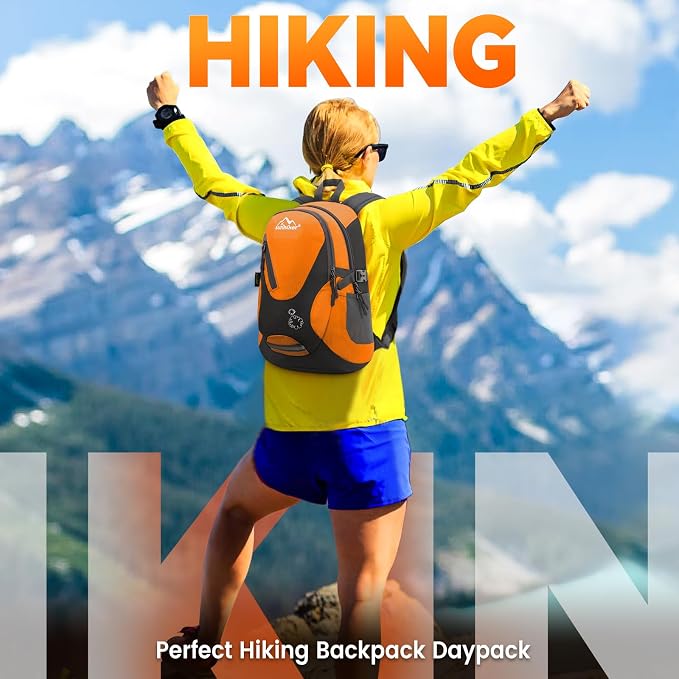 sunhiker Small Cycling Hiking Backpack Water Resistant Travel Backpack - Image 6