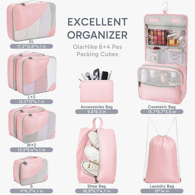 ALL INCLUDED 10 Set Durable Packing Cubes - Image 2